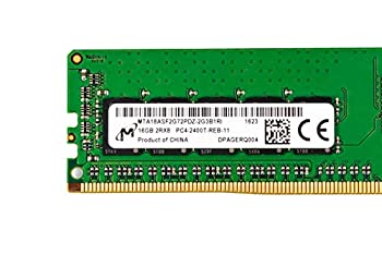 【中古】【輸入品・未使用】MICRON 16GB PC4-2400T-R レジスタード ECC 2RX8 メモリ RDIMM MTA18ASF2G72PDZ-2G3B1RI