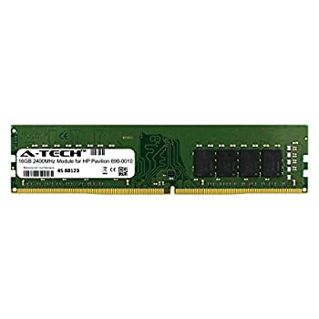 【中古】【輸入品・未使用】A-Tech 16GB モジュール HP Pavilion 690-0010 デスクトップ&ワークステーションマザーボード用 DDR4 2400Mhz メモリーRAM (ATMS311634A25822X1)