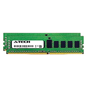 【中古】【輸入品 未使用】A-Tech 32GB キット (2 x 16GB) Dell PowerEdge T430 - DDR4 PC4-19200 2400Mhz ECC Registered RDIMM 2Rx8 - サーバーメモリRAM OEM A8711887 S