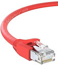【中古】【輸入品・未使用】InstallerParts イーサネットケーブル CAT8ケーブル (10本パック) 35フィート - レッド - プロフェッショナ...