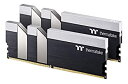 【中古】【輸入品・未使用】Thermaltake TOUGHRAM ブラック DDR4 4400MHz C19 16GB (8GB x 2) メモリ Intel...