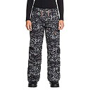 【中古】【輸入品・未使用】Roxy Nadia Printed Pants True Black Izi MD (US 7-9)