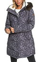 【中古】【輸入品・未使用】Roxy Ellie Printed Jacket Heather Grey Blurry Flowers MD (US 7-9)