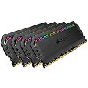 yÁzyAiEgpzRZA CMT32GX4M4E3200C16 DDR4 3200MHz 8GBx4 DIMM Unbuffered 16-20-20-38 XMP 2.0 DOMINATOR PLATINUM RGB Black 1.35V