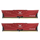 【中古】【輸入品 未使用】TEAMGROUP T-Force Vulcan Z DDR4 64GB キット (2x32GB) 3600MHz (PC4-28800) CL18 デスクトップメモリーモジュール Ram (レッド) - TLZRD464G36