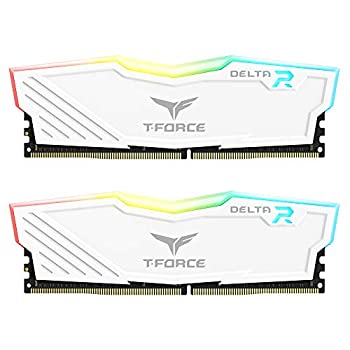 【中古】【輸入品・未使用】TEAMGROUP T-Force Delta RGB DDR4 64GB (2x32GB) 3600MHz (PC4-28800) CL16 デスクトップゲーミングメモリーモジュール Ram TF4D464G3600HC18JD