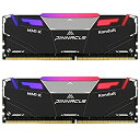 yÁzyAiEgpzTimetec Pinnacle Konduit RGB 64GB Lbg(2x32GB) DDR4 3200MHz PC4-25600 CL16-18-18-38 XMP2.0 I[o[NbLO 1.35V AMDуCe