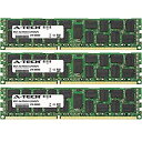 【中古】【輸入品・未使用】48GB キット (3 x 16GB) Dell PowerEdgeシリーズ M420用。DIMM DDR3 ECC 登録済み PC3-10600R 1333MHz デュアルランク サーバー RAM メモリ。A-T(2)