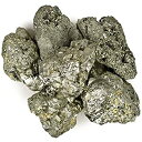 【中古】【輸入品・未使用】Hypnotic Gems 素材:18ポンド 黄鉄鉱 フール ゴールド ラージストーン ペルー製 - 2インチ 平均 - 生の天然粗結...
