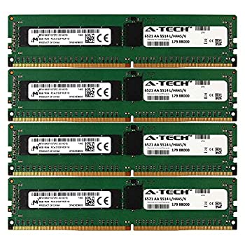 šۡ͢ʡ̤ѡA-Tech Micron IC DDR4 32GB å 4X 8GB 1Rx4 PC4-17000 2133MHz Lenovo ThinkServer TD350 4X70F28589 4X70G78061 ꡼RAM