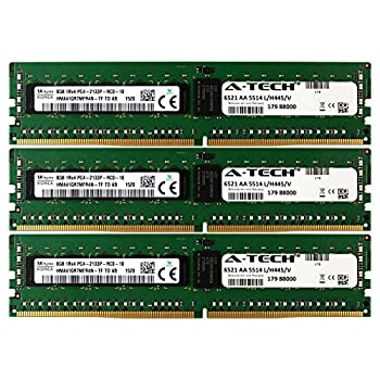【中古】【輸入品・未使用】A-Tech Hynix IC DDR4 24GB キット 3X 8GB 1Rx4 PC4-17000 2133MHz 適合機..