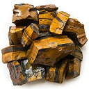 【中古】【輸入品・未使用】Hypnotic Gemsマテリアル: 18ポンドトップグレードGolden Tiger Eye Stonesから南アフリカ???Ra...
