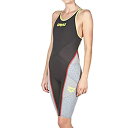 【中古】【輸入品・未使用】Arena PowerskinカーボンUltra Kneesuitオープンバックダークグレー/Fluo Yellow