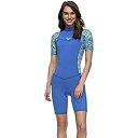 【中古】【輸入品・未使用】Roxy 2?mm SyncroシリーズShort Sleeve Back Zip FLT Springsuit???Women 's...