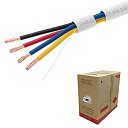 【中古】【輸入品・未使用】500フィート 無酸素純銅 16/4 バルクスピーカーワイヤー 16AWG CL2 ウォールオーディオケーブル (500フィート、16...