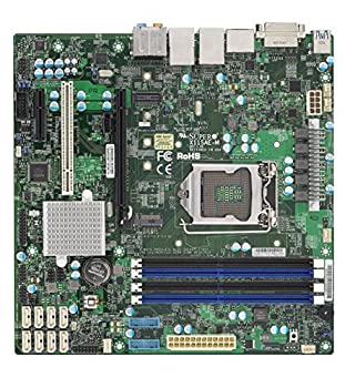 【中古】【輸入品 未使用】SUPERMICRO MBD-X11SAE-M-O LGA 1151 Micro ATX サーバーマザーボード