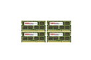 【中古】【輸入品・未使用】MemoryMasters 32GB (4x8GB) DDR3-1333MHz PC3-10600 2Rx8 SODIMM ラップトップメモリ(2)
