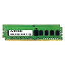 【中古】【輸入品・未使用】A-Tech 32GB キット (2 x 16GB) Lenovo ThinkSystem SR650用 - DDR4 PC4-21300 2666Mhz ECC Registered RDIMM 1Rx4 - サーバーメモリRAM OEM 7X7(2)