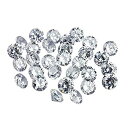 【中古】【輸入品・未使用】Gemhub ダイヤモンド混合ロット CVD LAB Grown Diamonds ロット ホワイト