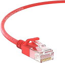 【中古】【輸入品・未使用】InstallerParts イーサネットケーブル CAT6A スリムケーブル UTPブーテッド 15フィート (50パック) - レ...