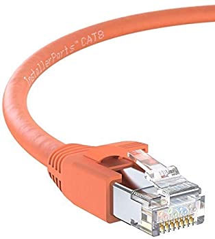 【中古】【輸入品・未使用】InstallerParts イーサネットケーブル CAT8ケーブル (50本パック) 3フィート オレンジ プロフェッショナルシリーズ 40ギガビット/秒ネットワーク