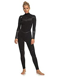 【中古】【輸入品・未使用】Roxy - Womens 43 Syn+ Fz Wetsuit, Size: 10, Color: Black/Black