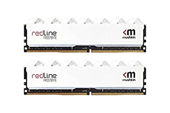 【中古】【輸入品・未使用】Mushkin Redline Black ECC (32GB (2x16GB)、DDR4-3600 (PC4-28800)、ホワイト)