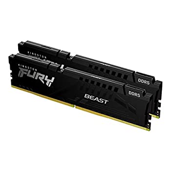 šۡ͢ʡ̤ѡۥ󥰥ȥ Kingston FURY ǥȥåPCѥ DDR5 5200MT/ 32GB2 Kingston FURY Beast ӡ CL40 KF552C40BBK2-64 ʼ̿