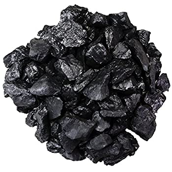 【中古】【輸入品・未使用】Hypnotic Gemsマテリアル: 18?lb Shungite Stones for Water Purification???1???2?cmサイズ???バルクRough Natural Raw Shungiteか