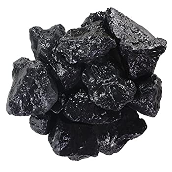 【中古】【輸入品・未使用】Hypnotic Gemsマテリアル: 18?lb Shungite Stones for Water Purification???2???4?cmサイズ???バルクRough Natural Raw Shungiteか