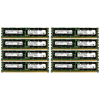 yÁzyAiEgpzA-Tech Micron 128GB Lbg 8X 16GB PC3-12800 1.35V K@: Dell PowerEdge C1100 20D6F C2100 C6145 C6100 SNPJDF1MC/16G C6105 R320 C622