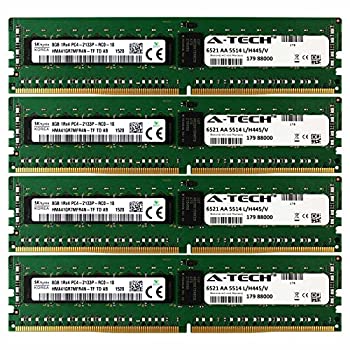 【中古】【輸入品・未使用】A-Tech Hynix IC DDR4 32GB キット 4X 8GB 1Rx4 PC4-17000 2133MHz HP ProLiant WS460c BL460c WS460c XL170r XL190r XL250a XL230a Apollo 4500