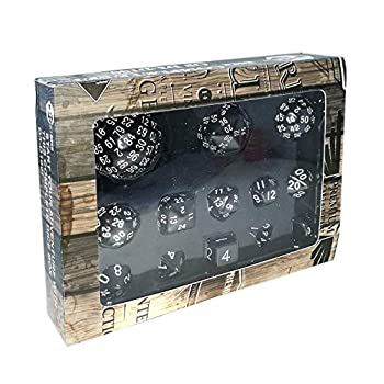 šۡ͢ʡ̤ѡBescon Complete Polyhedral Dice Set 13pcs D3-D100, 100 Si...
