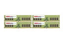 【中古】【輸入品・未使用】MemoryMasters 32GB (4x8GB) DDR4-26ubia PC4-21300 非ECC UDIMM 1Rx8 1....
