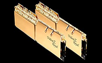 【中古】【輸入品・未使用】F4-4600C18D-16GTRG [Trident Z Royal 16GB (8GBx2) DDR4 4600Mhz (PC4-36800) CL18 1.45V Gold]