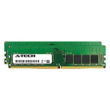 【中古】【輸入品 未使用】A-Tech 32GB キット (2 x 16GB) Dell PowerEdge R230 - DDR4 PC4-19200 2400Mhz ECC アンバッファード UDIMM 2Rx8 - サーバーメモリRAM OEM A975