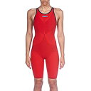 【中古】【輸入品・未使用】Arena Powerskin Carbon Air? レディース オープンバック レーシング水着 28 レッド