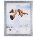 【中古】【輸入品・未使用】Malden International Designs 8x10 オープニングシルバーリニア写真フレーム