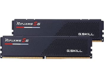 【中古】【輸入品 未使用】G.Skill RipJaws S5シリーズ (Intel XMP) 64GB (2 x 32GB) 288ピン SDRAM DDR5 5600 CL30-36-89 1.25V デュアルチャンネル デスクトップメモリ F