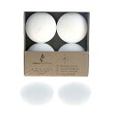 【中古】【輸入品 未使用】Mega Candles - Unscented 7.6cm Floating Disc Candles - White, Set of 12