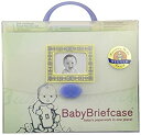 【中古】【輸入品・未使用】Baby Briefcase Baby Paperwork Organizer, Mint/Periwinkle by Baby Br...