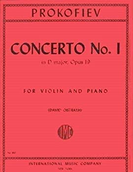 【中古】【輸入品 未使用】Prokofiev, Serge - Concerto No. 1 In D Major Op. 19. For Violin. by International Music Co