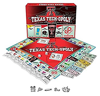 【中古】【輸入品・未使用】スカイTXTテキサスTechopolyボードゲームのための後期