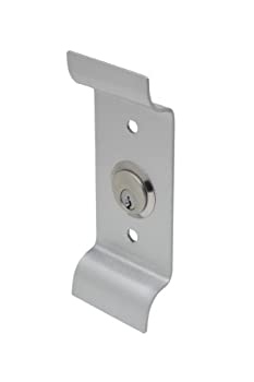 【中古】【輸入品・未使用】Copper Creek ED-PCYL-AL Exterior Pull Plate with Cylinder for Exit Device Aluminum by Copper Creek