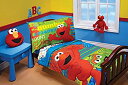 【中古】【輸入品・未使用】Sesame Street ABC 123 4 Piece Toddler Set [並行輸入品]