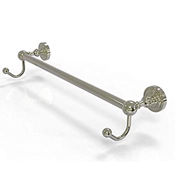 楽天スカイマーケットプラス【中古】【輸入品・未使用】Dottingham Collection 24 Inch Towel Bar with Integrated Hooks - DT-41-24-HK-PNI