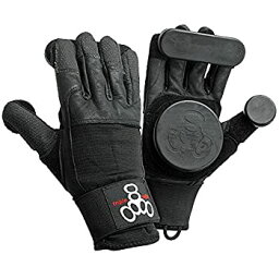 【中古】【輸入品・未使用】Triple Eight (トリプルエイト) プロテクター Sliders Longboard Gloves （スライダー ロングボード グローブ） (S/M)