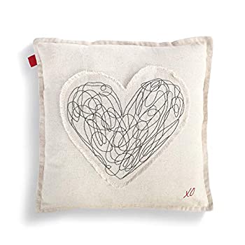 【中古】【輸入品・未使用】DEMDACO Love Notes XO ソフトクリーム 16 x 16 アクリルとコットン生地 スローピロー