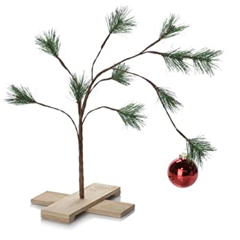 【中古】【輸入品・未使用】24インチ チャーリー・ブラウン パテティック・ホリデーツリー