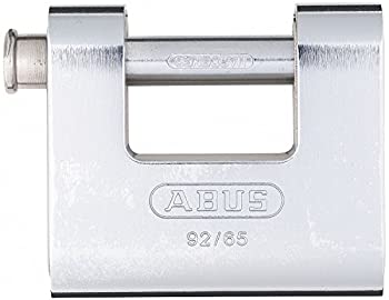 【中古】【輸入品・未使用】ABUS 92/65 B KD All Weather Solid Brass with Steel Jacket Monoblock Keyed Different Padlock ABUS [並行輸入品]
